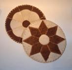 Braziliaanse Vintage Patchwork "Placemats" Koeienhuid, Ophalen of Verzenden, Zo goed als nieuw