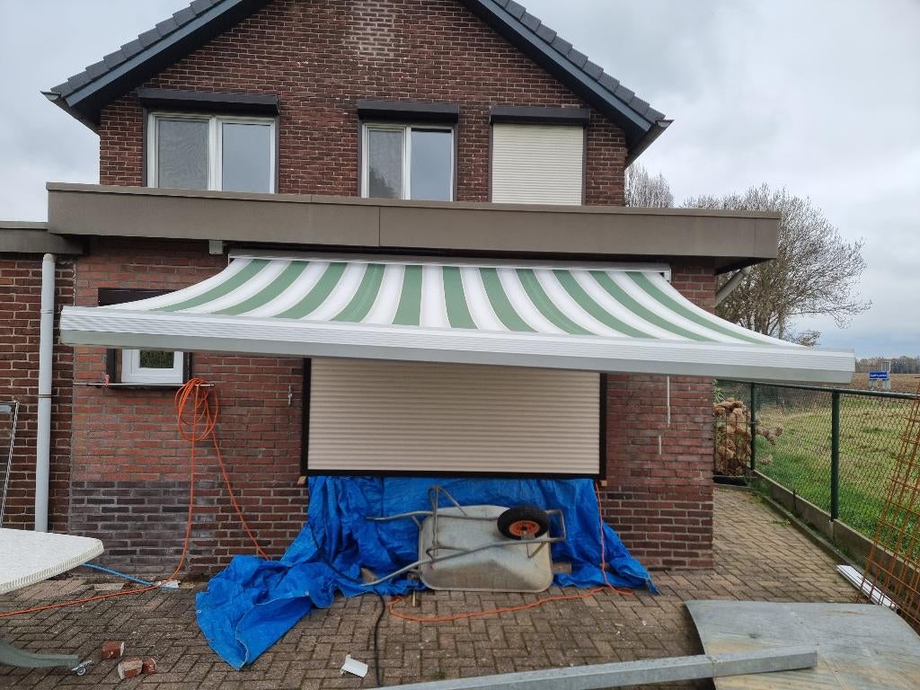 zonnescherm, Tuin en Terras, Ophalen, Gebruikt, 150 tot 300 cm, 250 cm tot 450 cm