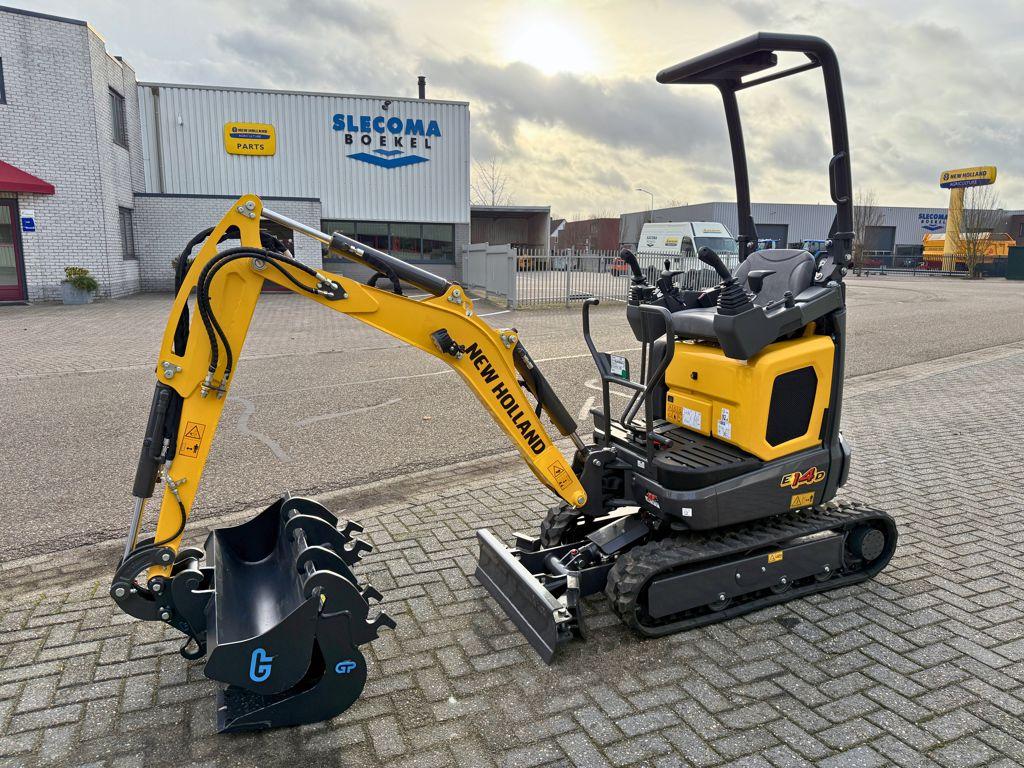 New Holland E14D Minigraver, Graafmachine