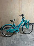 Leuke turquoise meisjesfiets met voordrager, Ophalen of Verzenden, Gebruikt, 20 inch, Handrem
