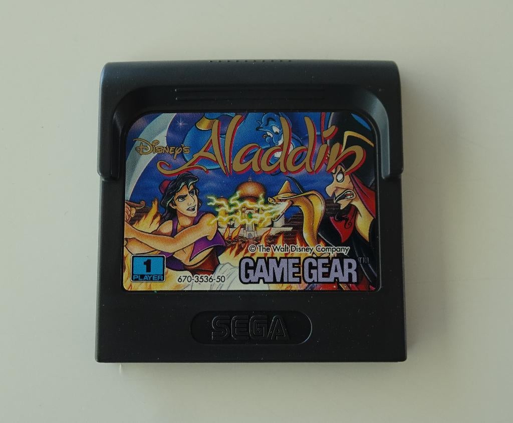 Aladdin voor Sega Game Gear, Spelcomputers en Games, Games | Sega, Game Gear, 1 speler, Zo goed als nieuw, Vanaf 3 jaar