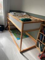 IKEA KURA Keerbaar bed 90x200 cm met bedtent en matras, Ophalen, Gebruikt, Halfhoogslaper