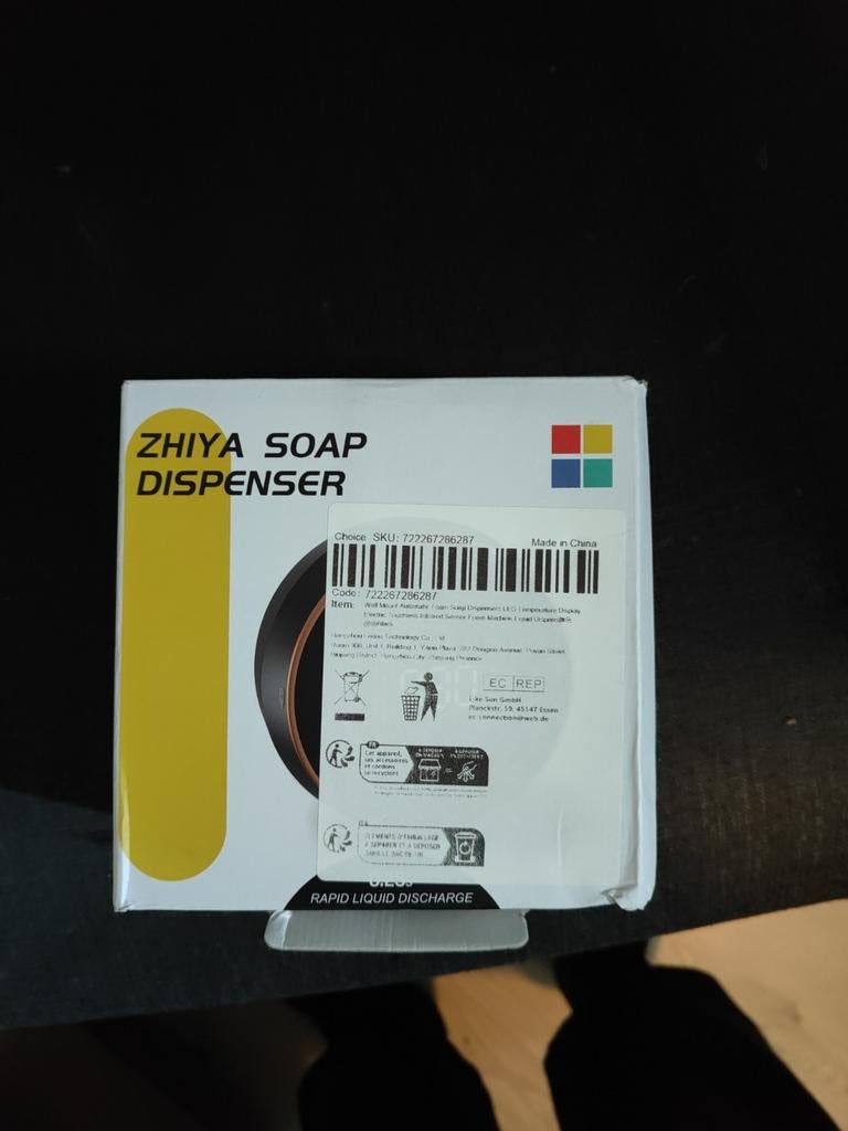 Zhiya zeepdispenser, Ophalen of Verzenden, Nieuw