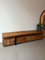 Teakhouten tv-meubel Dbodhi, Huis en Inrichting, Kasten | Televisiemeubels, Teakhout, Ophalen of Verzenden, Zo goed als nieuw