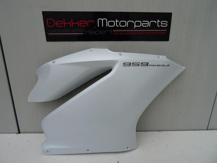 Rechter Zijpaneel / Kuipdeel Rechts Ducati Panigale 959 Wit, Motoren, Onderdelen | Ducati, Ophalen of Verzenden