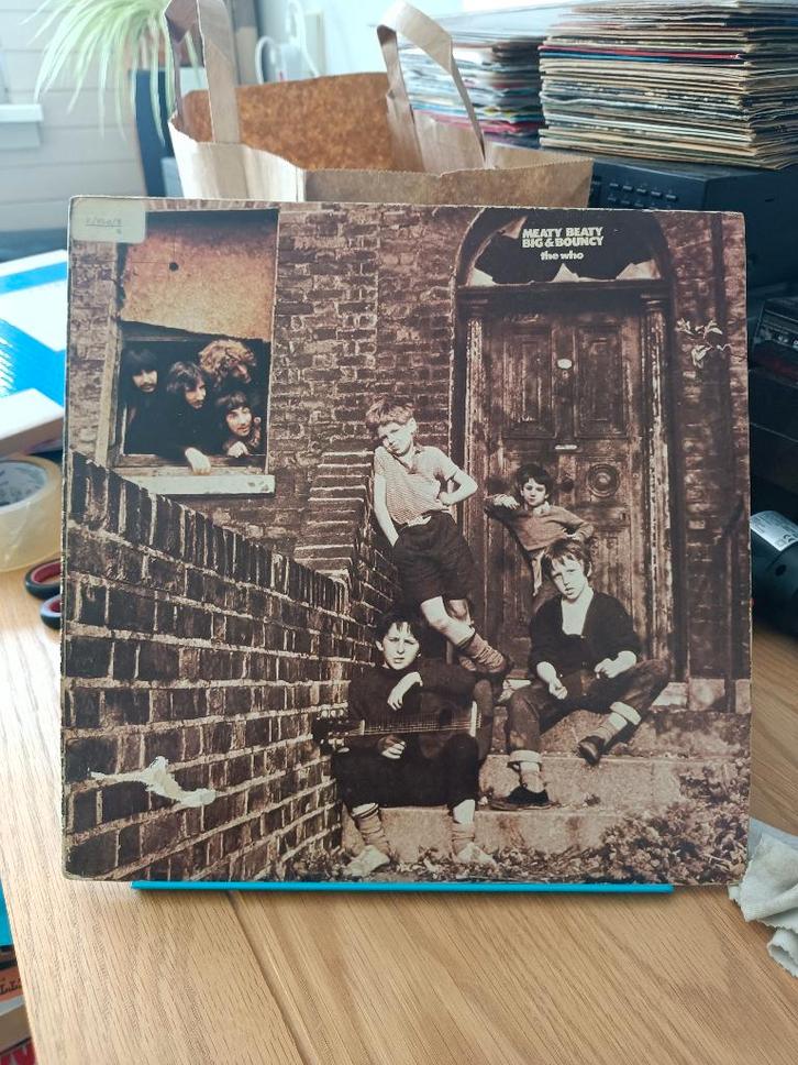 The Who – Meaty Beaty Big & Bouncy, Cd's en Dvd's, Vinyl | Rock, Gebruikt, Poprock, 12 inch, Ophalen of Verzenden