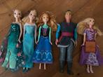 Frozen/rapunzel barbie, Kinderen en Baby's, Speelgoed | Poppen, Ophalen of Verzenden, Zo goed als nieuw, Barbie