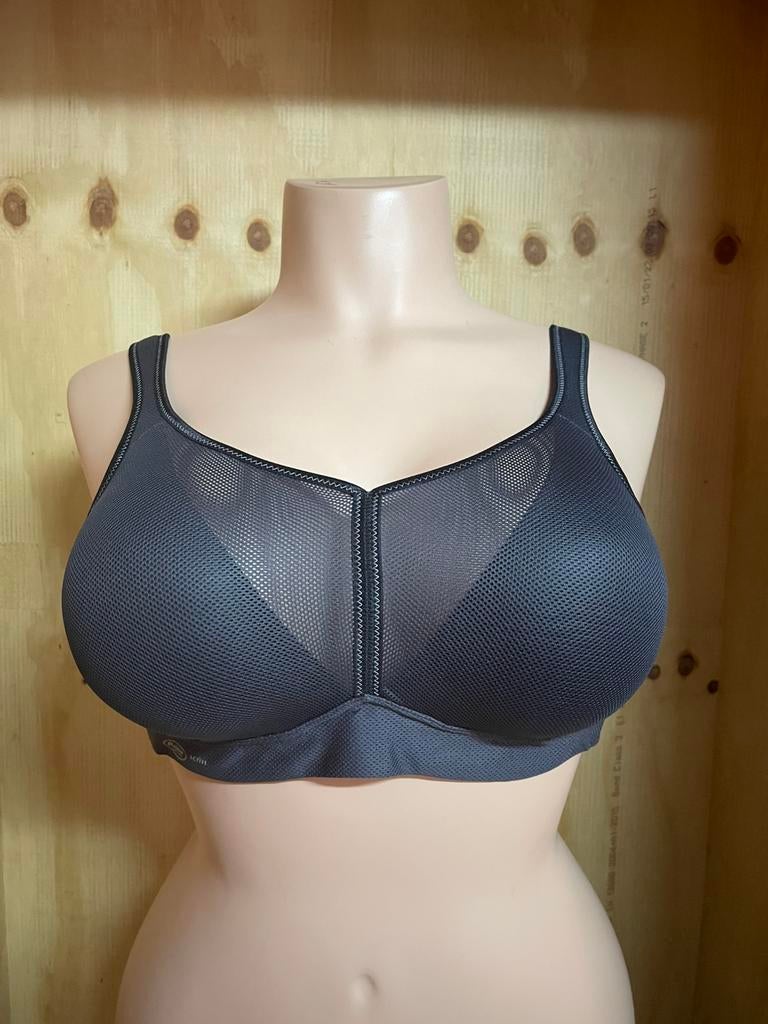 Anita sport bh zonder beugel 95b  model 5544 air control, Verzenden, Grijs, BH