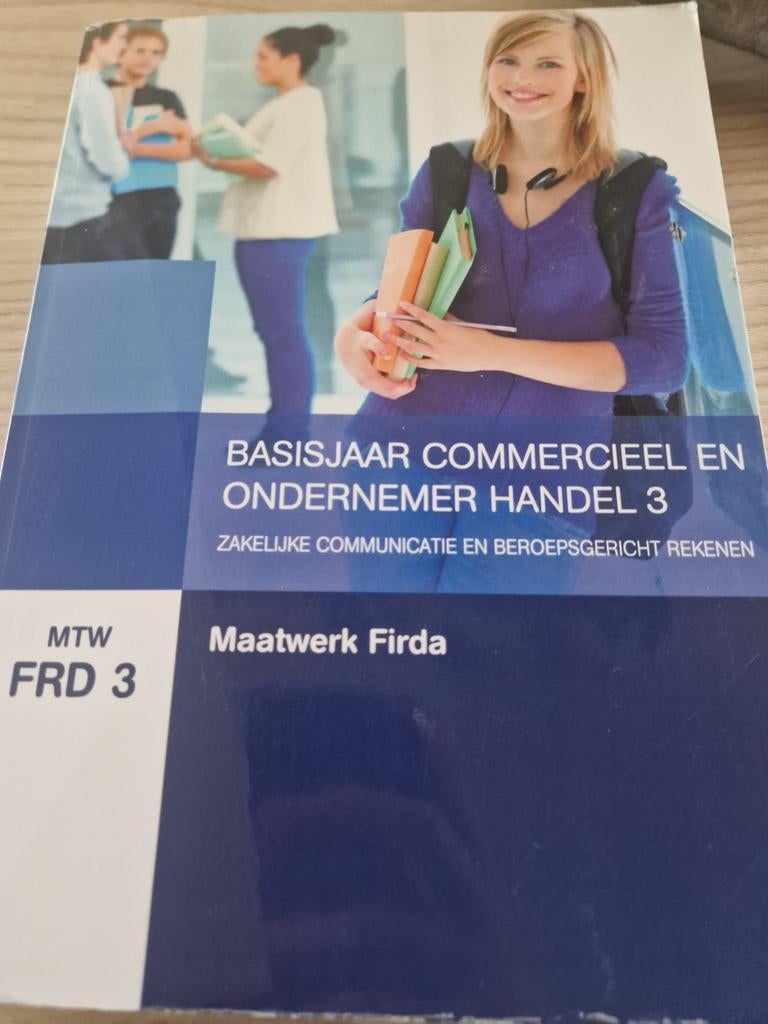 Basisjaar Commercieel en Ondernemer Handel 3, Ophalen of Verzenden, Alpha
