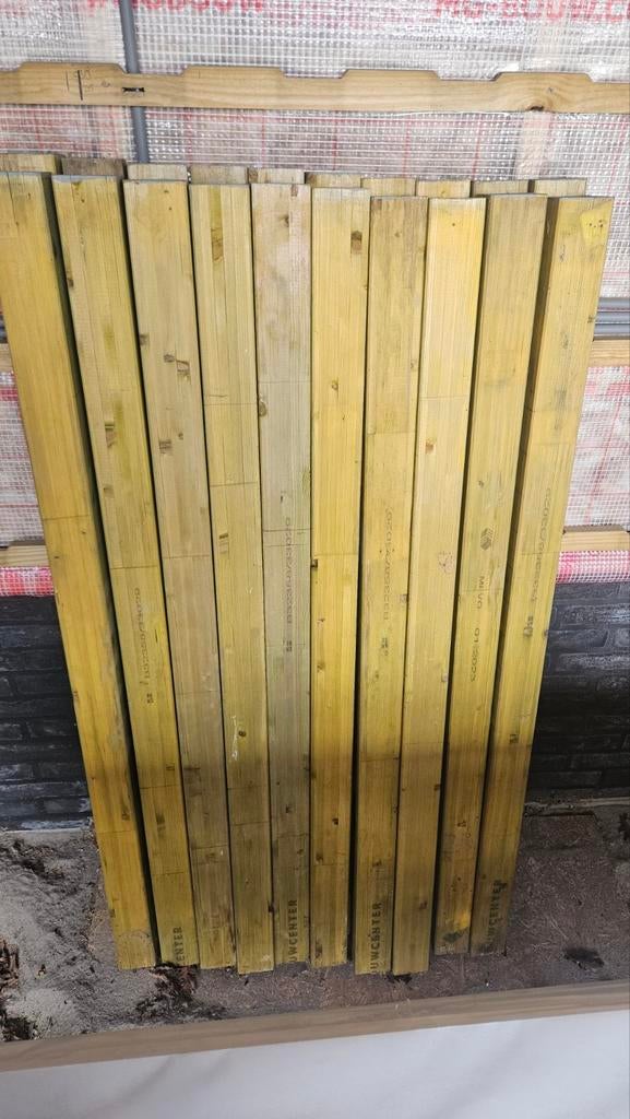 Metselprofielen | nog 10 stuks beschikbaar | 147cm, Doe-het-zelf en Verbouw, Overige Doe-het-zelf en Verbouw, Ophalen, Gebruikt