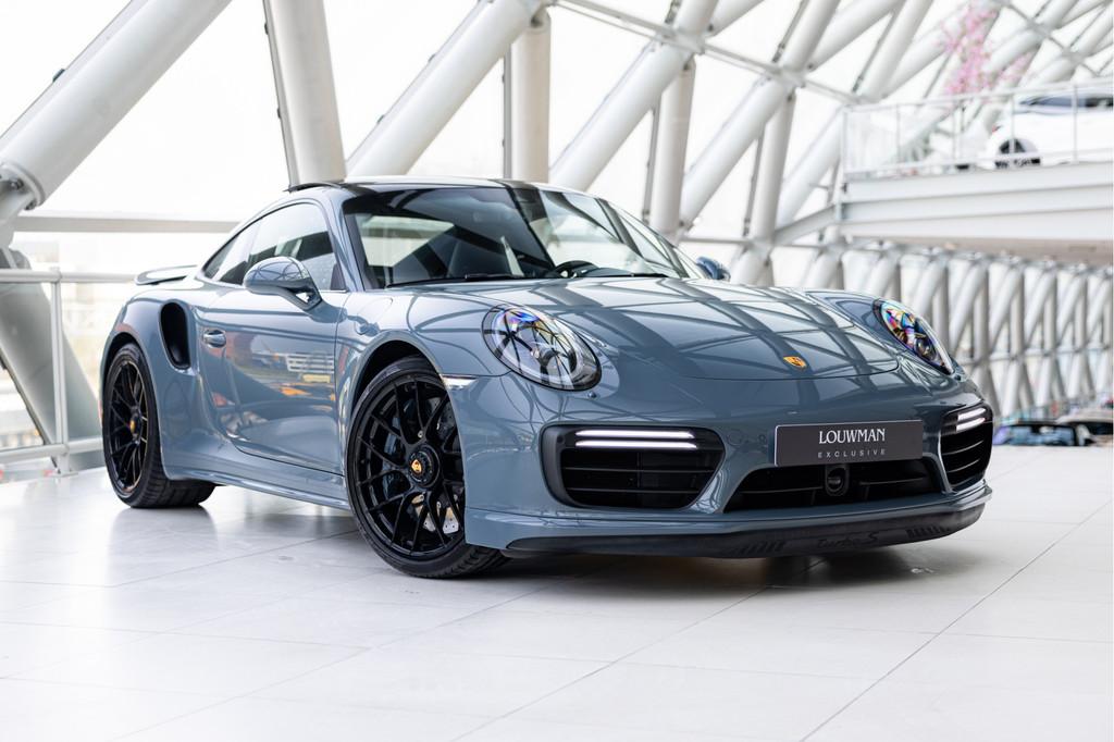 Porsche 911 3.8 Turbo S | 991.2 | Akrapovic | Bose | Schuifd, Auto's, Automaat, Gebruikt, 4 stoelen, Bedrijf
