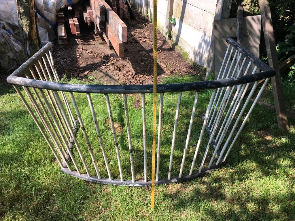 Balkonhek, Ophalen of Verzenden, Gebruikt, IJzer