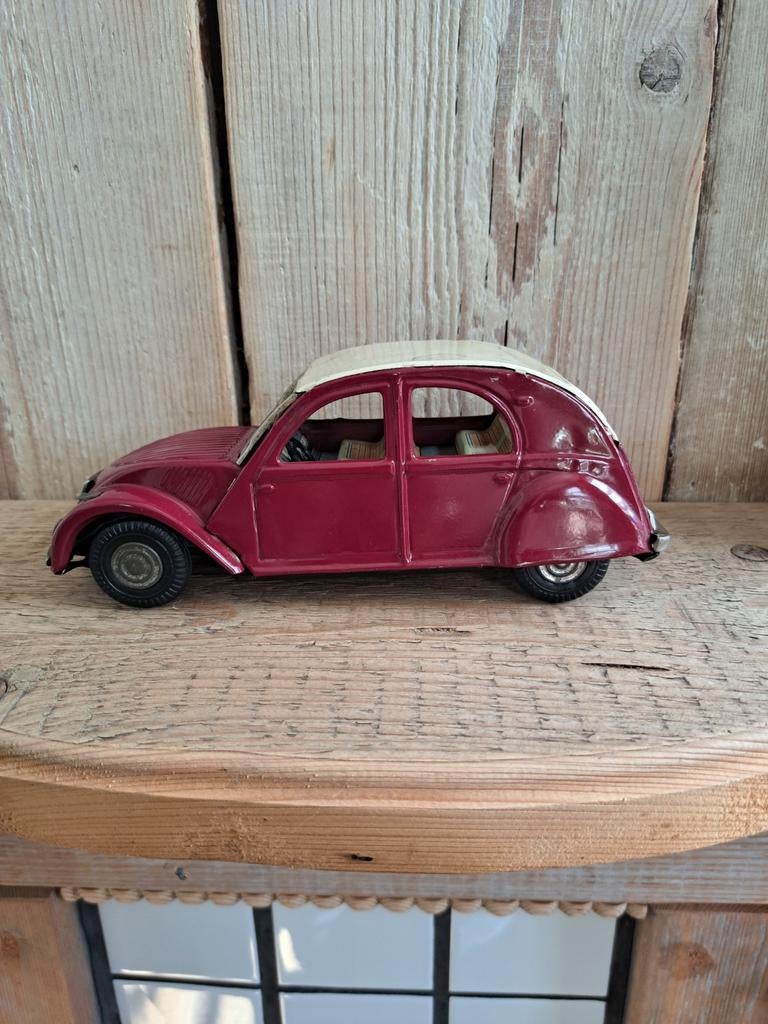 Citroen 2 CV, Japan, Antiek en Kunst, Antiek | Speelgoed, Ophalen of Verzenden