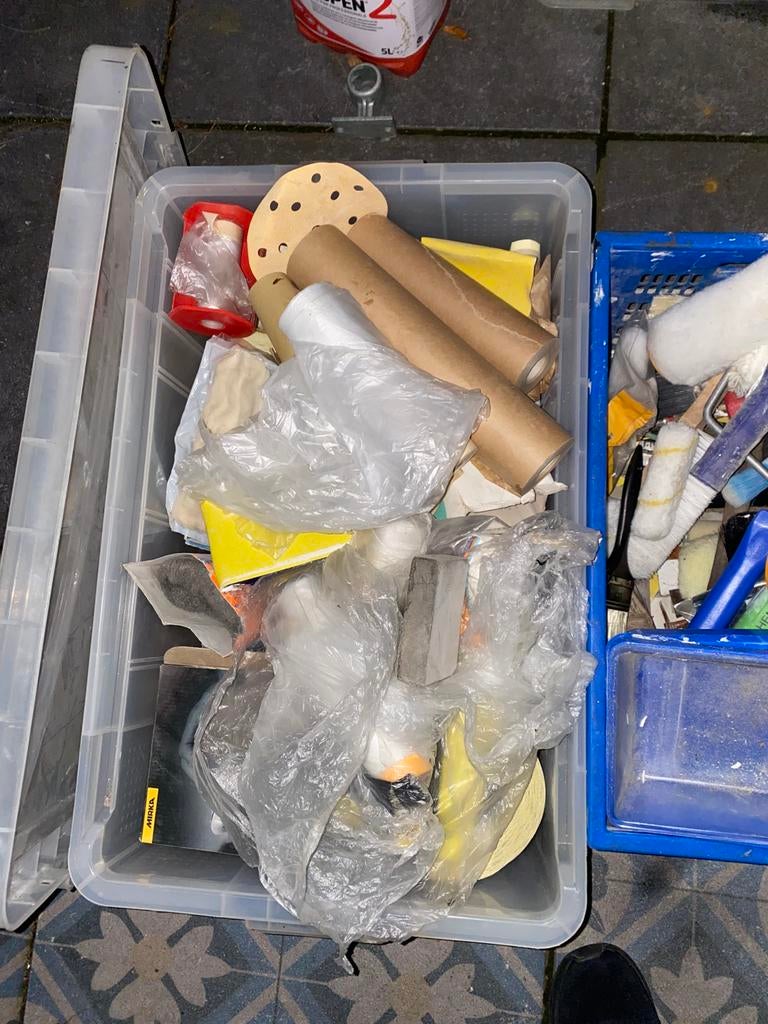 Schilder / stukadoor gereedschap, Ophalen, Gebruikt