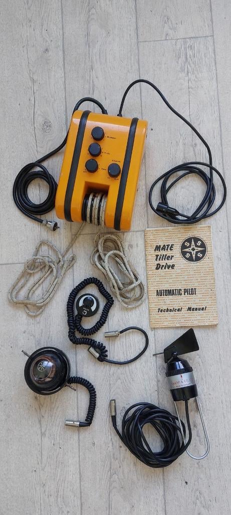 SHARP MATE Tiller Drive Unit AutoHelm Navigation Unit Compas, Ophalen of Verzenden, Gebruikt, Gps of Kompas