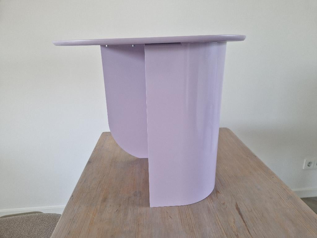 Fest plateautafel lila, 45 tot 60 cm, Minder dan 55 cm, Rond, Nieuw