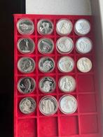 munten dierenrijk panda verzilverd, Ophalen of Verzenden, Nederland en Buitenland, Munten