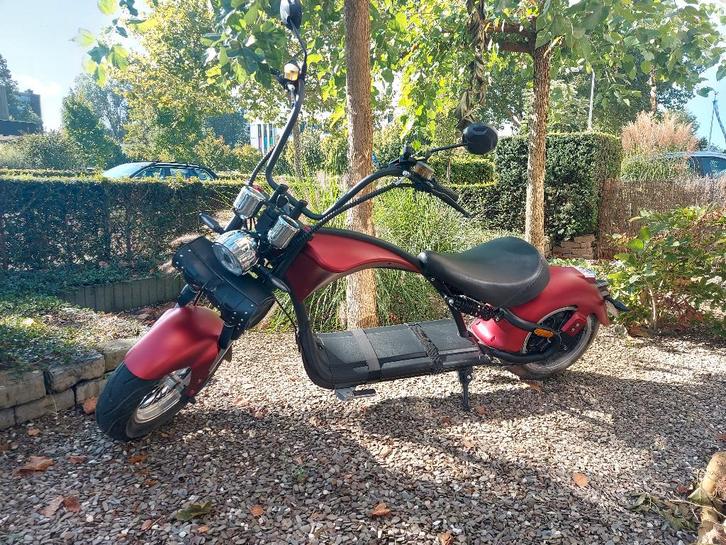 E choppers Mangosteen Harley en Cruiser XL 2 pers Elektrisc, Fietsen en Brommers, Snorfietsen en Snorscooters, Zo goed als nieuw