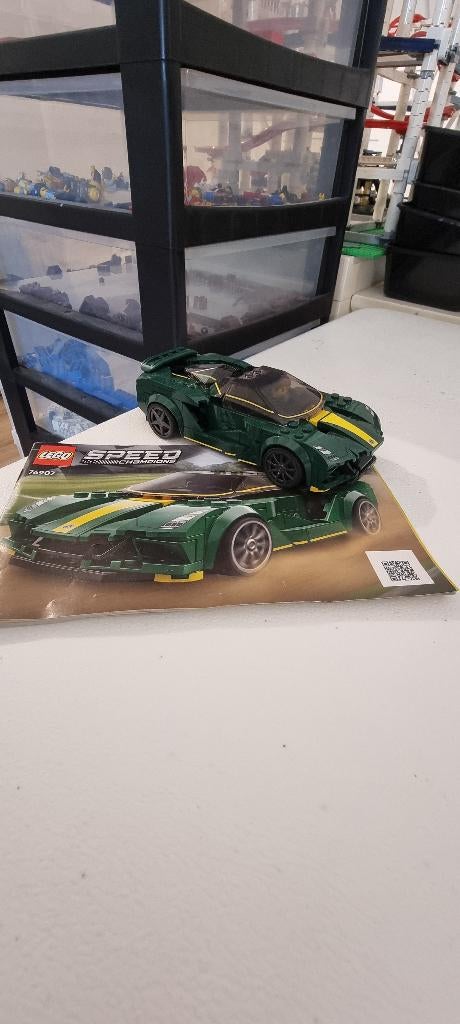 76907 LEGO Lotus, Lego, Zo goed als nieuw, Compleet, Complete set