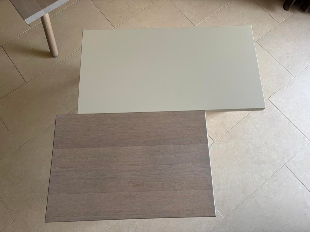 1 pampa tafeltje van Leolux, Huis en Inrichting, Tafels | Bijzettafels, Ophalen, Minder dan 55 cm, Zo goed als nieuw, 60 cm of meer