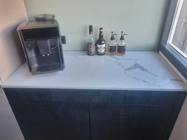 Nieuw composiet aanrechtblad 122,5x60 cm (€750 nieuwprijs), Huis en Inrichting, Keuken | Keukenelementen, Nieuw, Minder dan 100 cm