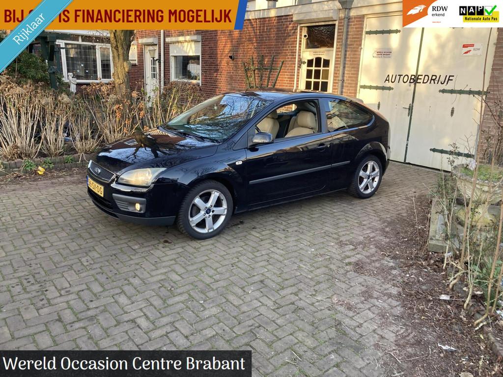 Ford Focus 1.6 16V Trend leer airco Apk nieuw 04 2027, Auto's, Ford, Bedrijf, Te koop, Focus, ABS, Airbags, Airconditioning, Alarm