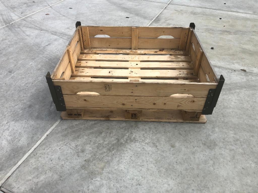 Pallet kisten randen, Ophalen, Zo goed als nieuw