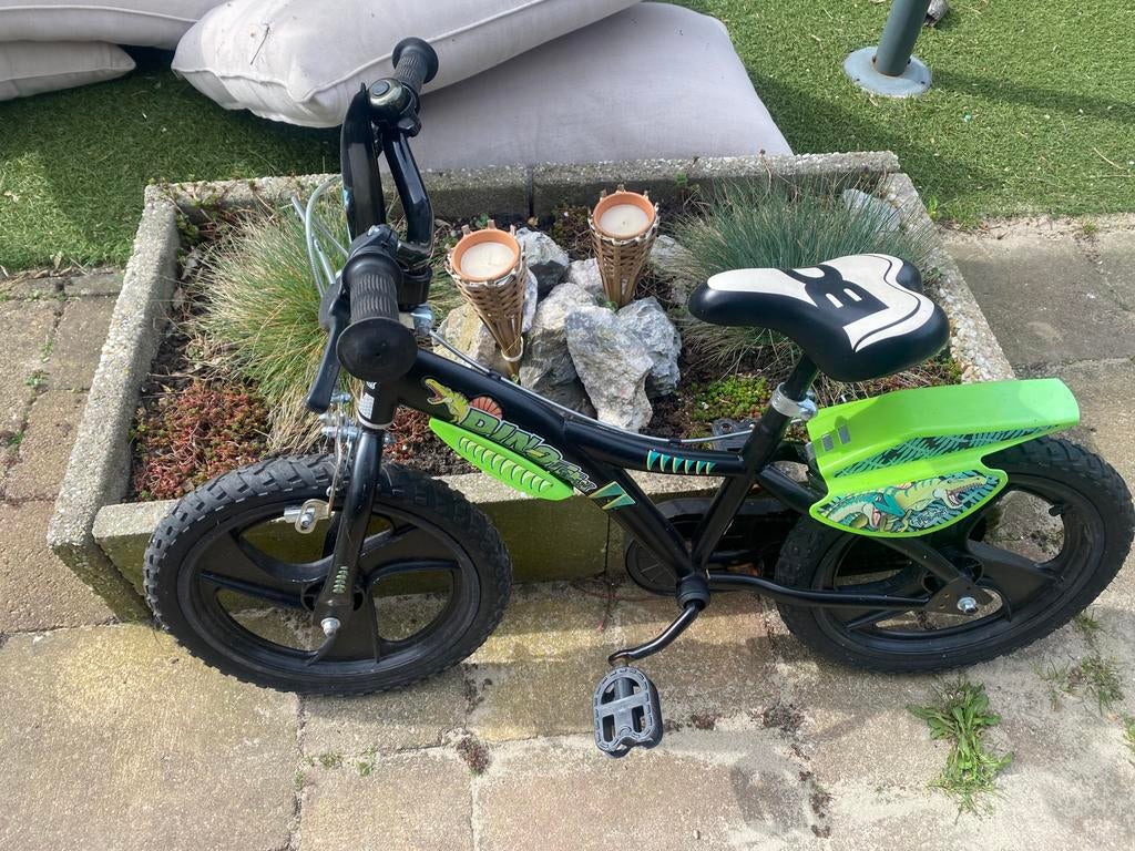 Dino kinderfiets 20 inch zonder zijwieltjes, Fietsen en Brommers, Fietsen | Kinderfietsjes, Ophalen, Gebruikt, 16 tot 20 inch