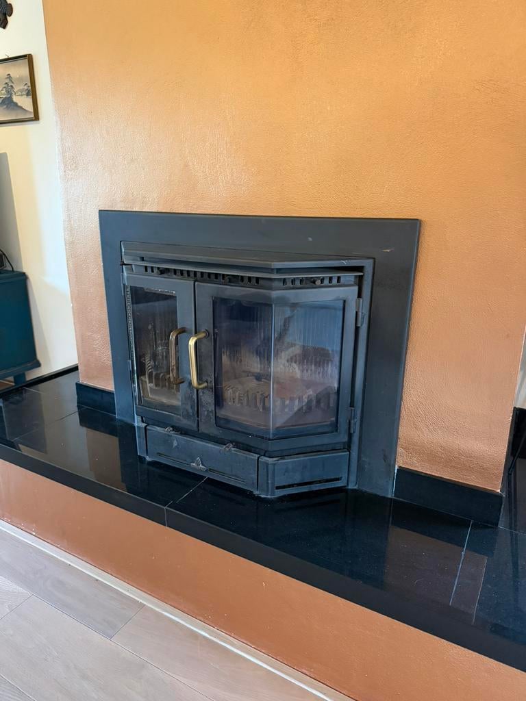 Barbas haard, Ophalen, Gebruikt, Inbouwhaard, Houthaard