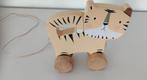 Little Dutch houten trek tijger, Ophalen of Verzenden, Gebruikt, Duw- of Trekspeelgoed