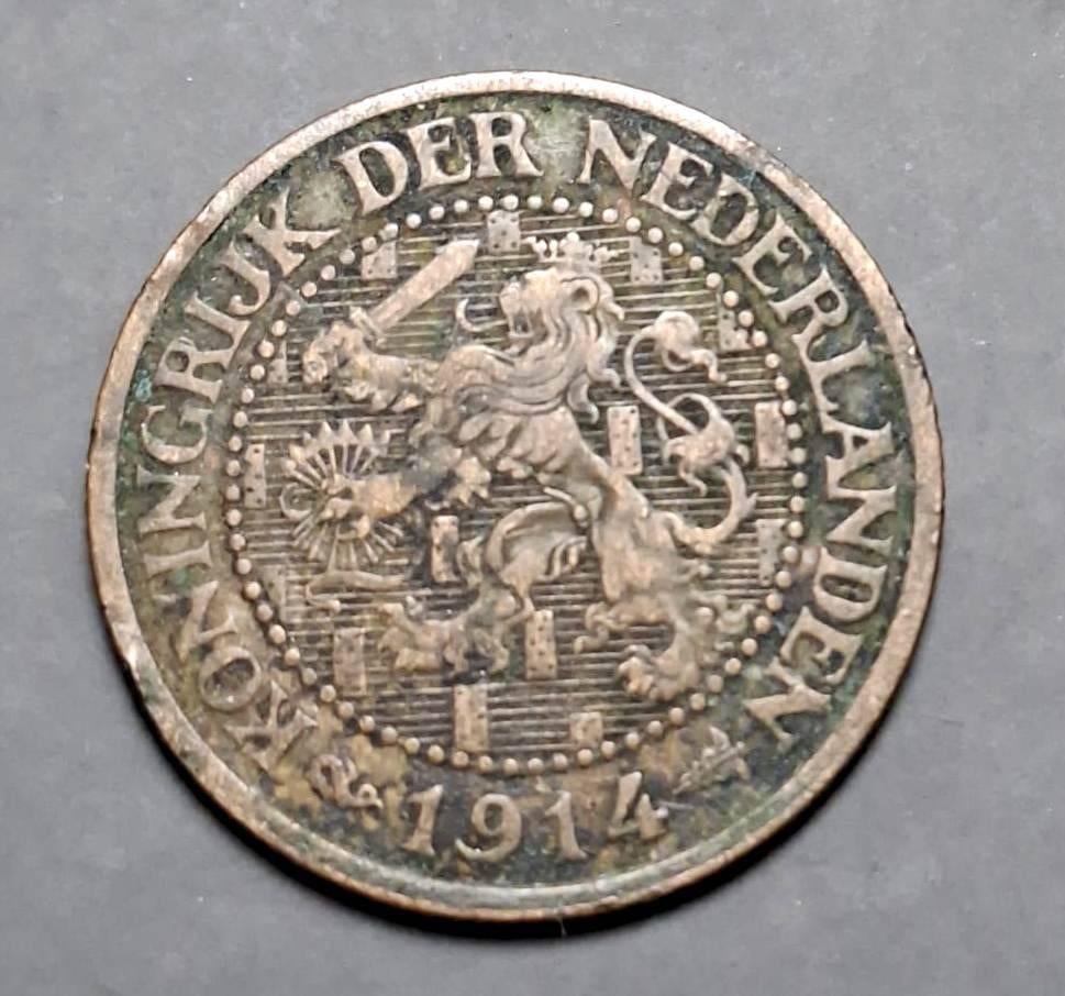 Nederland 2½ Cent Wilhelmina 1914, Postzegels en Munten, Munten | Nederland, Ophalen of Verzenden, Koningin Wilhelmina, Overige waardes