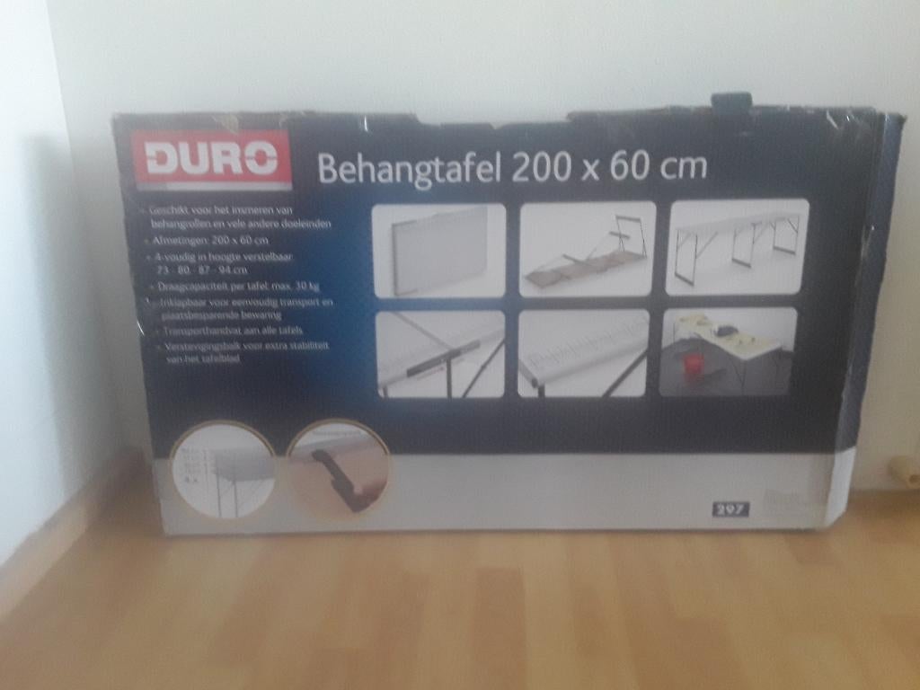 Behangtafel, Ophalen of Verzenden, Zo goed als nieuw, Overige typen