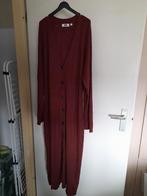 WE burgundy midi jurk 44 - GRATIS zend, Kleding | Dames, Overige kleuren, Verzenden, Maat 42/44 (L), Zo goed als nieuw