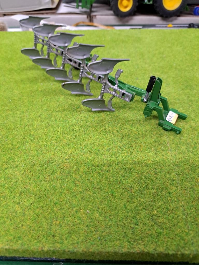 Gassner 5-schaar wentelploeg van Siku nr 2051, Ophalen of Verzenden, Zo goed als nieuw, Tractor of Landbouw, SIKU