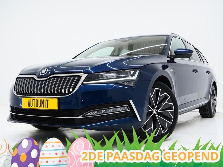 Skoda Superb Combi 1.4 TSI iV Laurin & Klement | Leder | Can, Auto's, Skoda, Bedrijf, Te koop, Superb, ABS, Achteruitrijcamera
