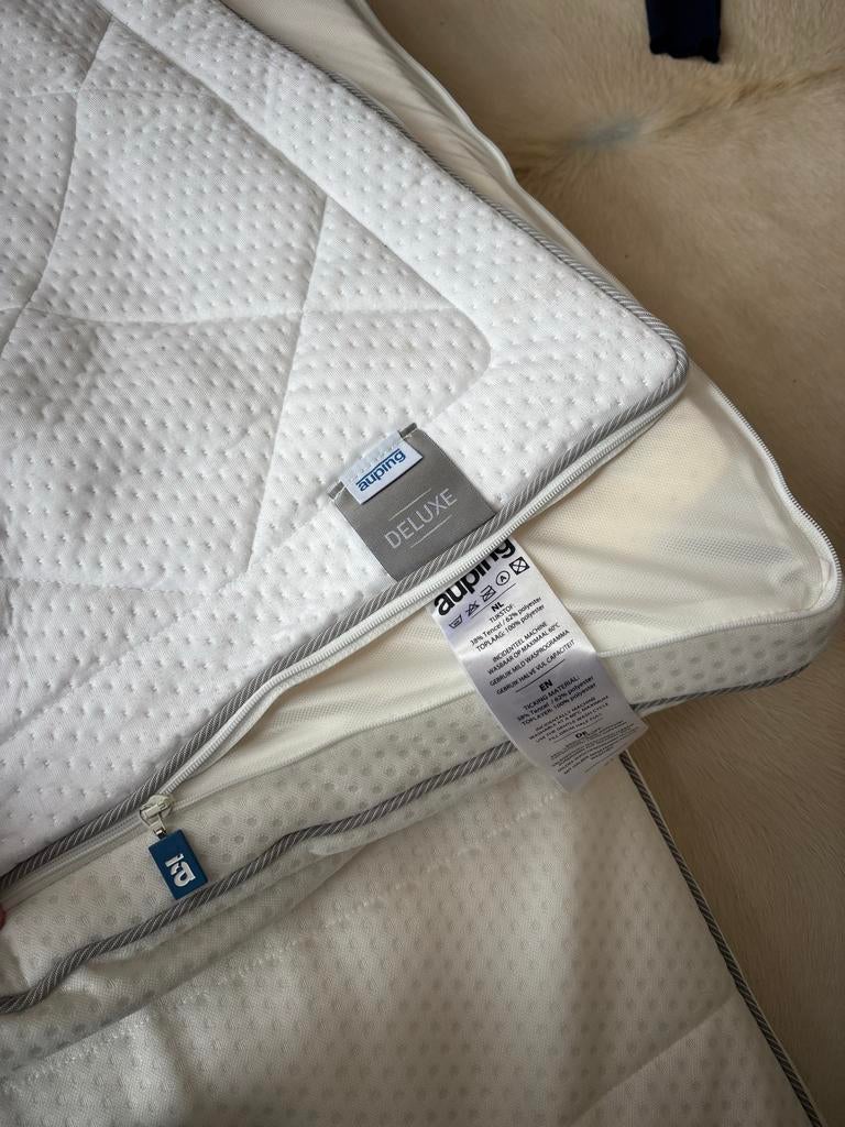 Auping Deluxe topmatras 180 x 210 cm, Huis en Inrichting, Slaapkamer | Matrassen en Bedbodems, Ophalen, Gebruikt, 210 cm, Tweepersoons