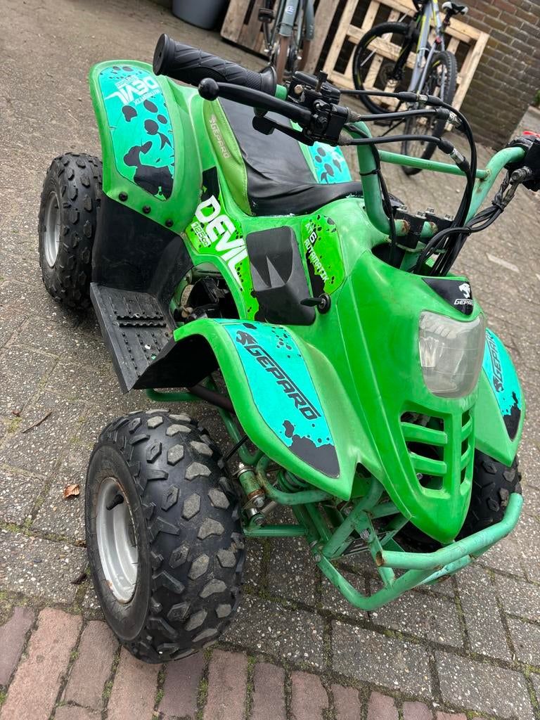 Leuke 125cc quad, nagekeken en startklaar!, 1 cilinder, 11 kW of minder