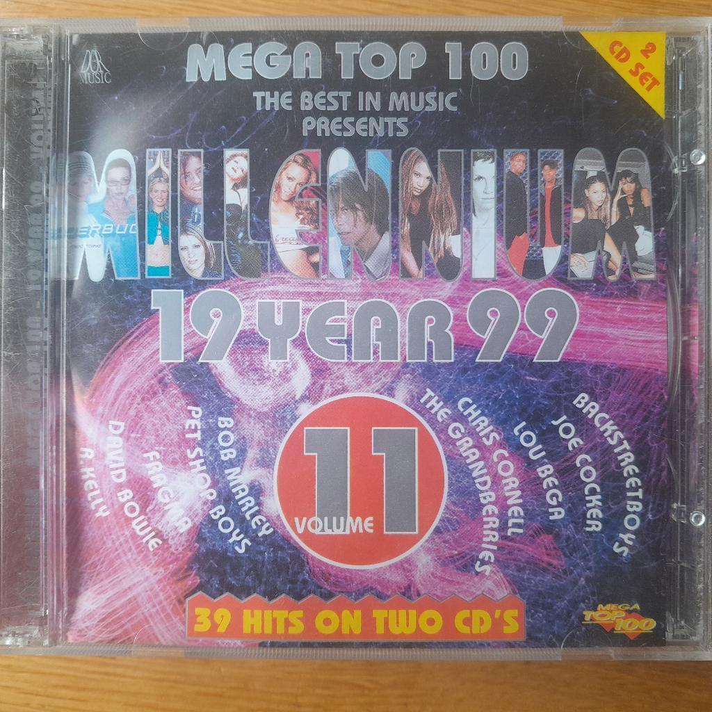 2 cd Mega Top 100 Year 1999 vol.11., Ophalen of Verzenden, Zo goed als nieuw