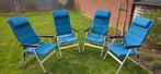 4 x anwb campingstoelen, Ophalen, Zo goed als nieuw, Campingstoel