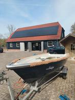 Polyester sloep met trailer en afdekzeil | Instapklaar, Ophalen, Gebruikt, Tot 10 pk, 3 tot 6 meter