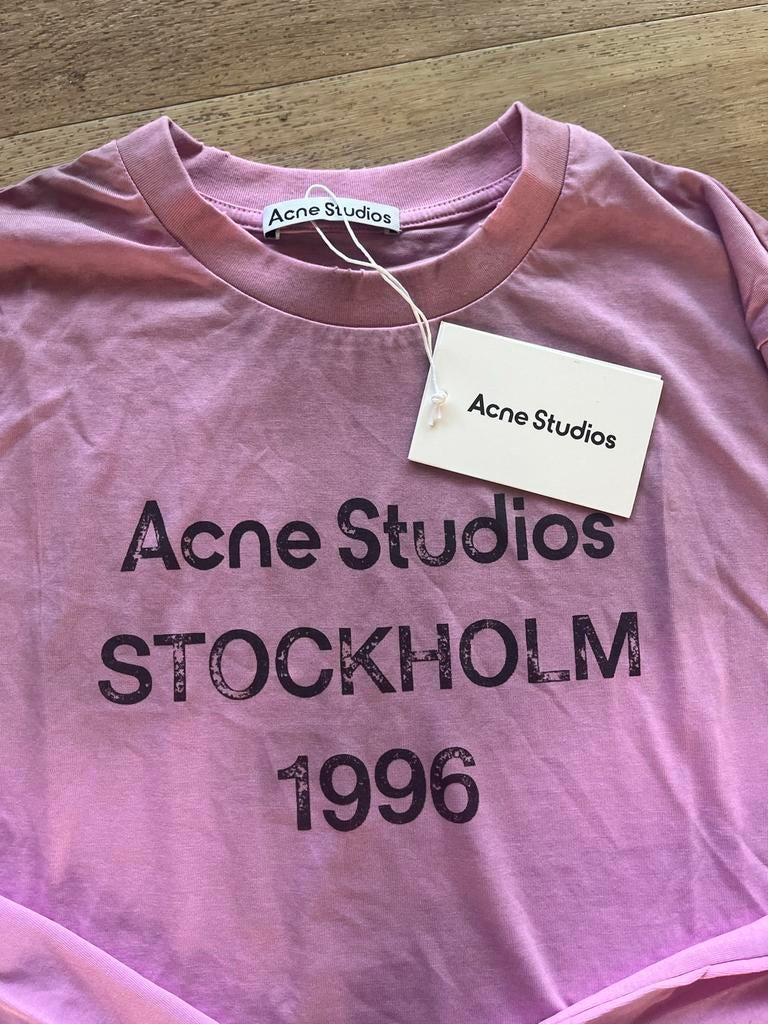 Acne Studios longsleeve roze gloednieuw, Maat 38/40 (M), Nieuw, Ophalen of Verzenden, Lange mouw