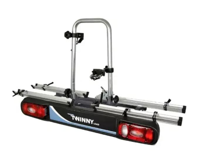 Fietsdrager huren 2 (E) fietsen Twinny Load trekhaak, Ophalen, Zo goed als nieuw, 2 fietsen, Trekhaakdrager