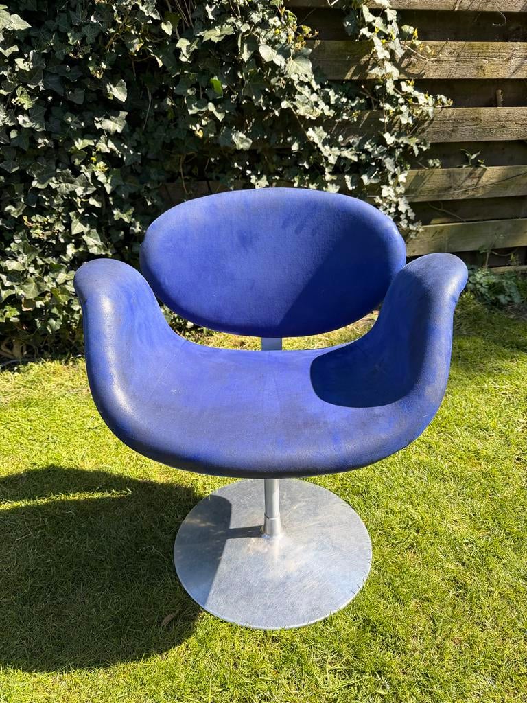 Artifort Little Tulip Stoel - Blauw, Ophalen of Verzenden