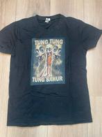 Zwart Roly T-shirt met 'Tung Tung Tung Sahur' print, Kinderen en Baby's, Ophalen of Verzenden, Gebruikt, Jongen of Meisje