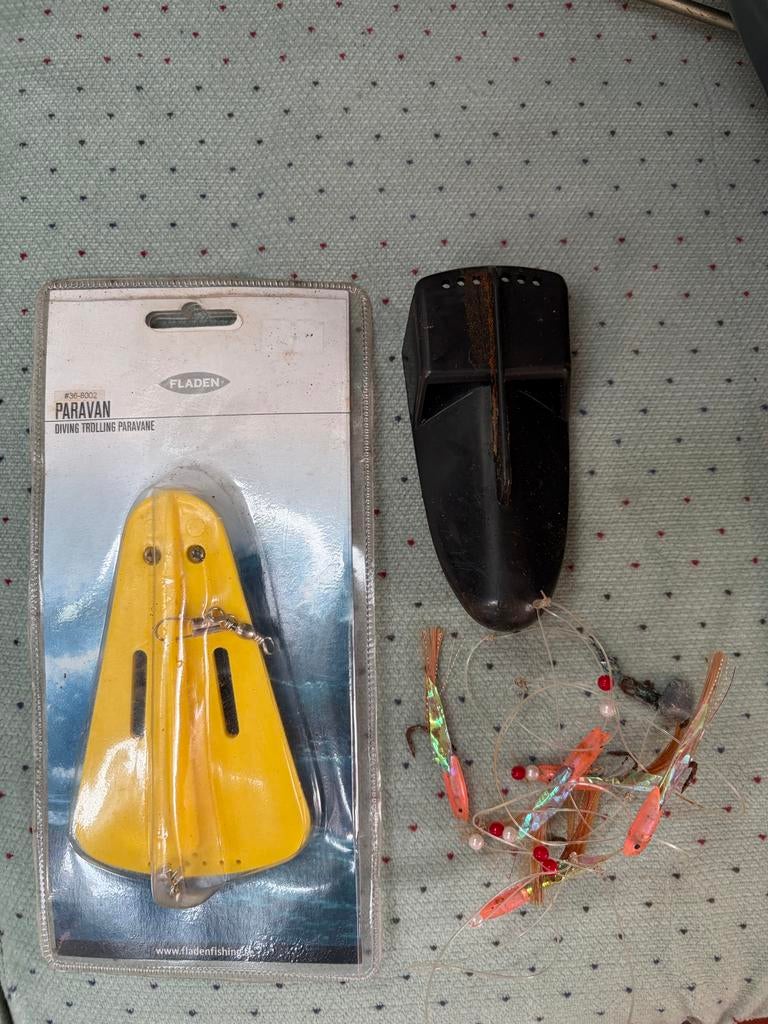 Paravanen en onderlijnen voor zeevissen, Ophalen of Verzenden, Gebruikt, Overige typen