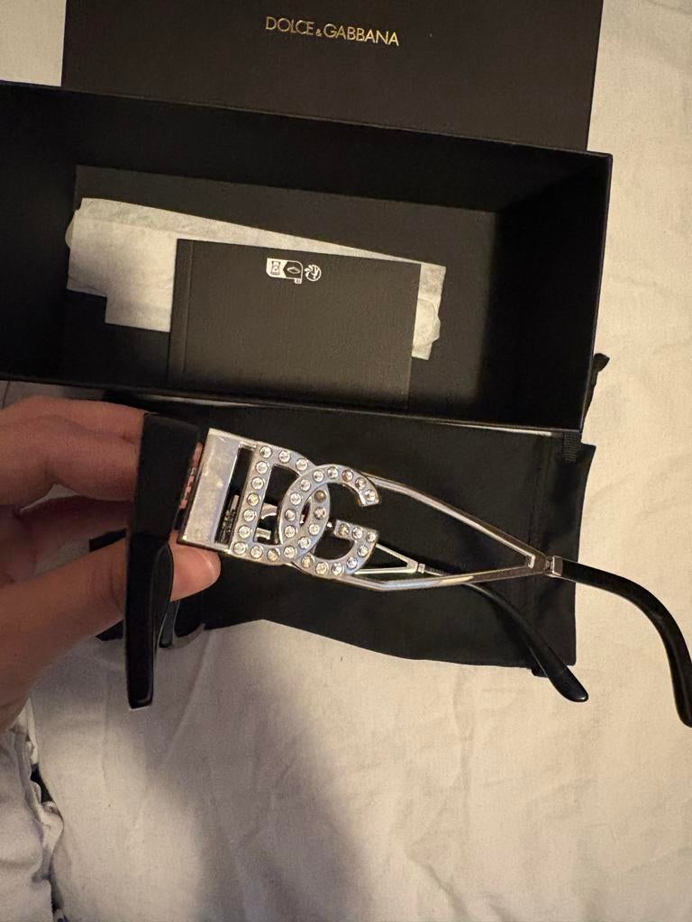 Dolce & Gabbana dames zonnebril, Sieraden, Tassen en Uiterlijk, Zonnebrillen en Brillen | Dames, Zonnebril, Verzenden, Zwart, Zo goed als nieuw