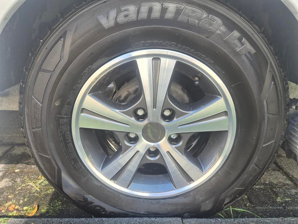 Originele 14 inch Dethleffs caravan wielen., Ophalen, Zo goed als nieuw