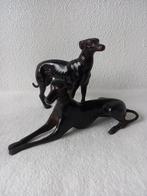 2 prachtige Bronzen Windhonden (Wipid, Galgo, Grehound), Ophalen