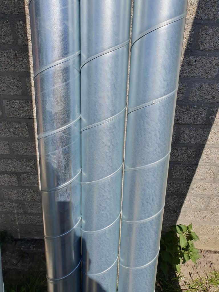 Spiraalbuis 100mm, Ophalen, Ventilator en Afzuiger