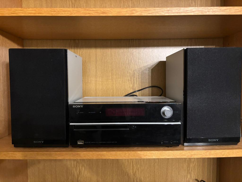 Sony Micro Hi-Fi Component Systeem CMT-HX3 met speakers, Gebruikt, Ophalen of Verzenden, Microset, Sony